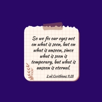BIBLE VERSE TEMPLATE | PosterMyWall