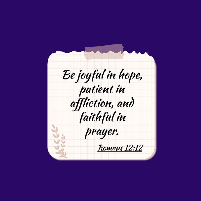 Copy of BIBLE VERSE TEMPLATE | PosterMyWall
