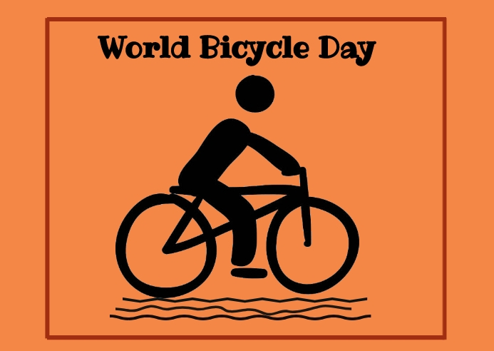 Bicycle Day Template PosterMyWall