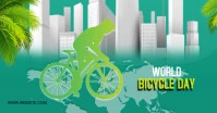 bicycle day social media post Facebook Shared Image template
