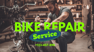 Brown Bicycle Repair Template Twitter Post Twitter Post