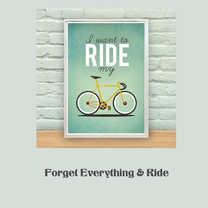 Bike Ride Poster Sample Bicycle Ride Template | PosterMyWall