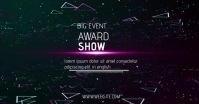 BIG award show Copertina evento Facebook template