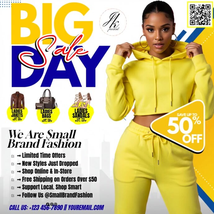 Big Bold Sale Day Instagram Plasing template