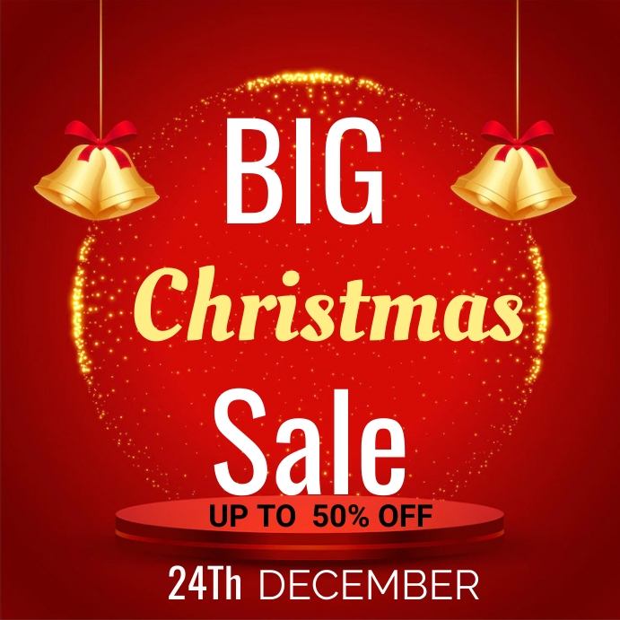 Copy of big sale , mega discount , christmas sale | PosterMyWall
