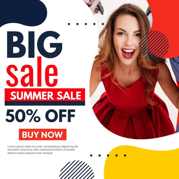 Big Sale Ads Template PosterMyWall