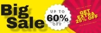 Big SALE Video Template Banner 2' × 6'