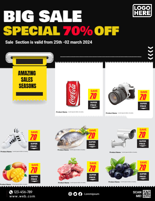 Big Special Sale Template | PosterMyWall