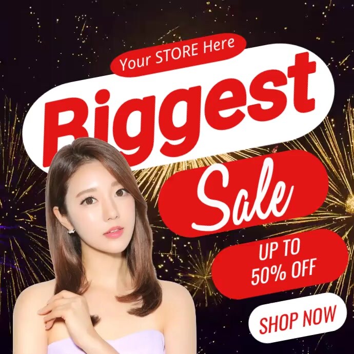 Price Ad Design Biggest sale ads template | PosterMyWall