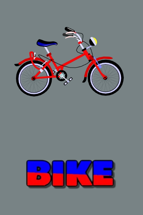 Bike Template PosterMyWall