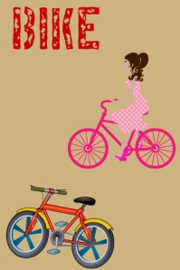 Bike Template PosterMyWall