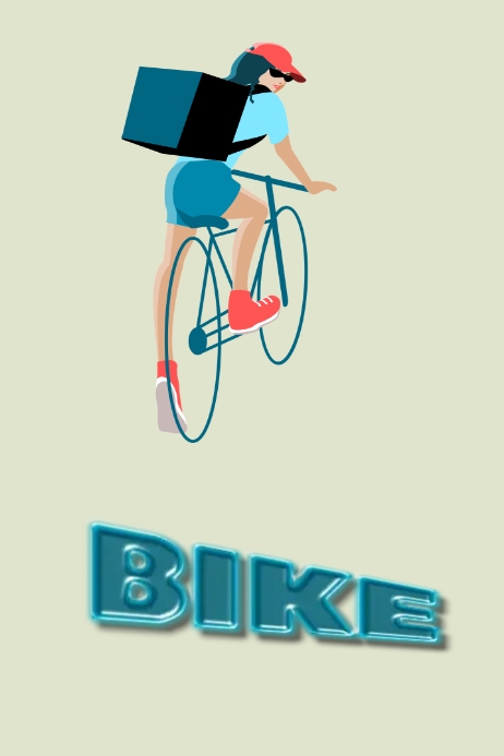 Bike Template PosterMyWall