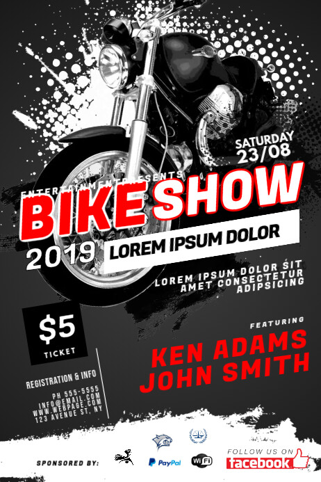 Bike Event Posters