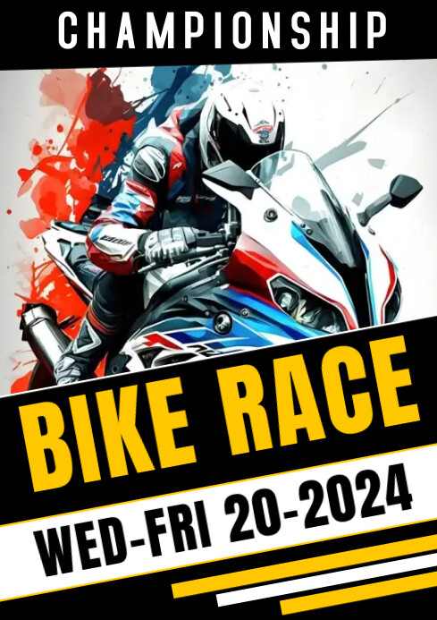 Bike race Template | PosterMyWall