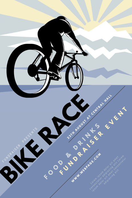 Bike Race Flyer Template | PosterMyWall