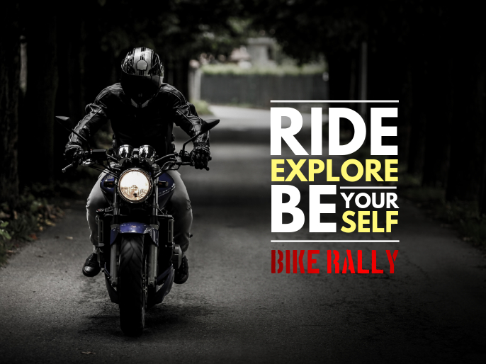 Bike Rally event Poster Template | PosterMyWall