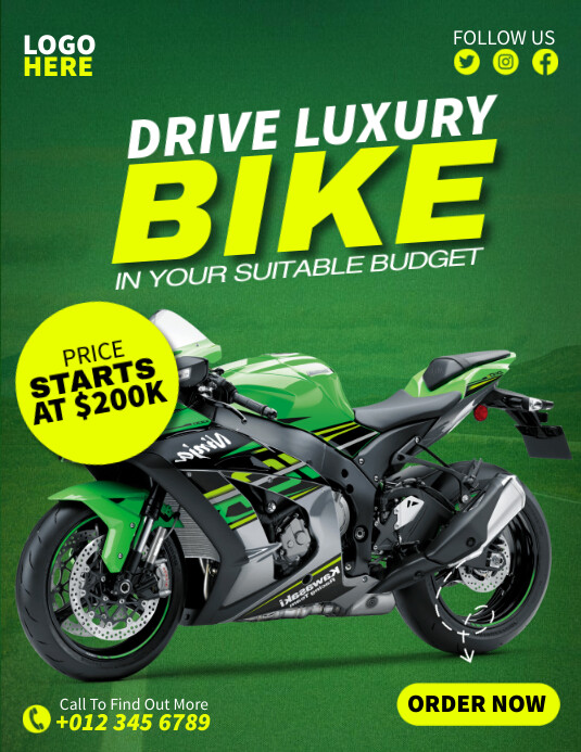 Bike Sale Ads Template PosterMyWall