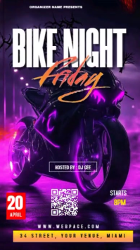 bike show Instagram Story template