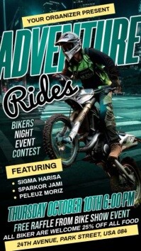 Bikers Night Template Instagram Reel