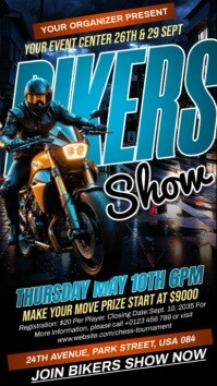 Bikers Show Instagram Reel template