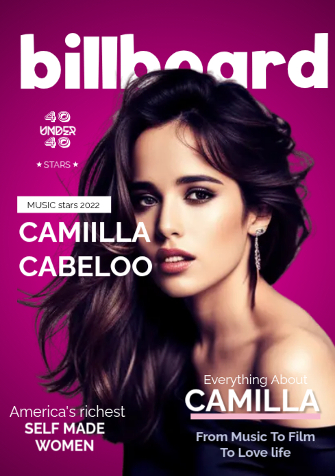 Billboard Magazine cover Template | PosterMyWall