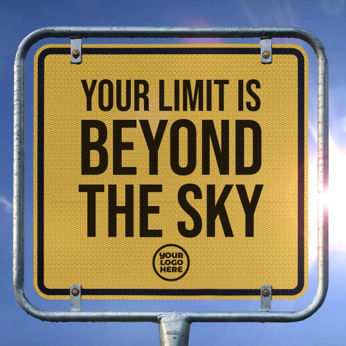 Billboard Motivation Video Ad Template PosterMyWall