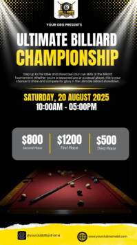 Billiard Instagram Story template