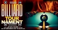 Billiard Tournament Day Gambar Bersama Facebook template