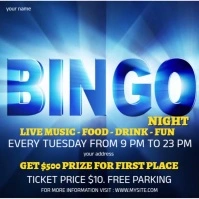 BINGO Instagram Post template