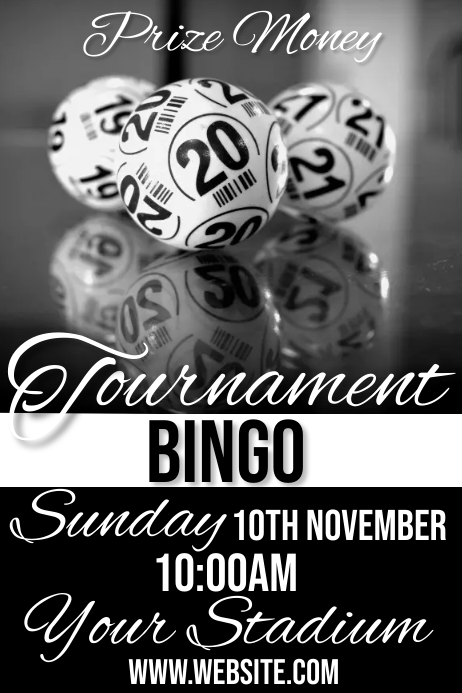 Bingo Template PosterMyWall bingo-template-postermywall