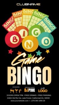Bingo Program Design BINGO GAME Template | PosterMyWall