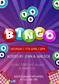 Bingo Flyer Template PosterMyWall