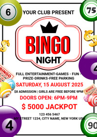 Bingo Poster Template | PosterMyWall