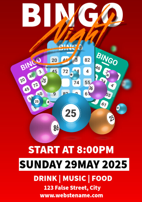 bingo night Template | PosterMyWall