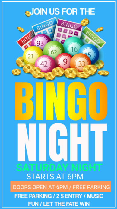 bingo Night Template | PosterMyWall
