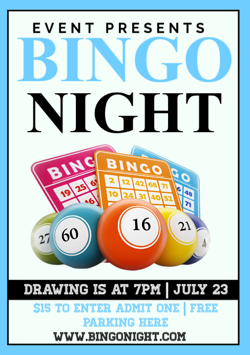 bingo night Template | PosterMyWall