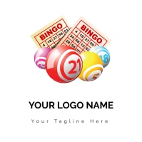 BINGO NIGHT Logo template