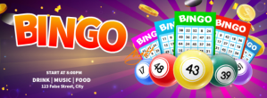 bingo night Foto Sampul Facebook template