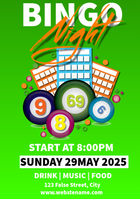 bingo night Template | PosterMyWall