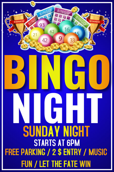 bingo night Template | PosterMyWall
