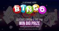 bingo night event auf Facebook geteiltes Bild template