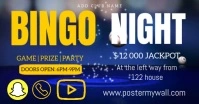 Bingo Night Facebook Event Cover template