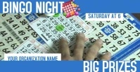 Bingo Night Facebook Post Ad template