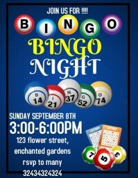 Bingo Night Flyer Template | PosterMyWall