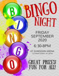 200 Bingo Night Template Customizable Design Templates Postermywall