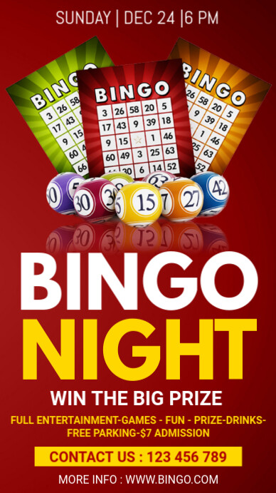 Bingo Night Flyer Template | PosterMyWall