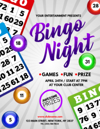 130 Bingo Night Template Customizable Design Templates