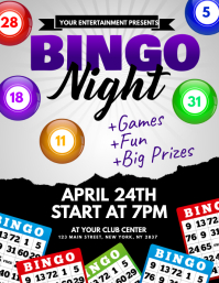 130 Bingo Night Template Customizable Design Templates