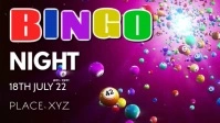 Bingo Night Games Fun Win Prices Play Video Facebook-covervideo (16:9) template