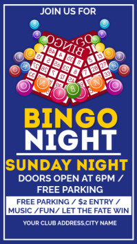 Bingo Night Instagram Story template